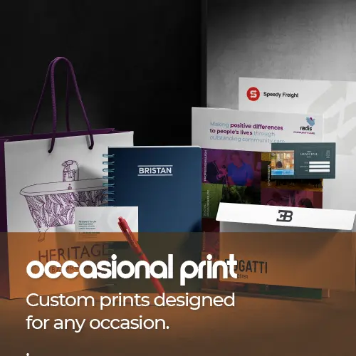 Custom prints designed for any occasion.